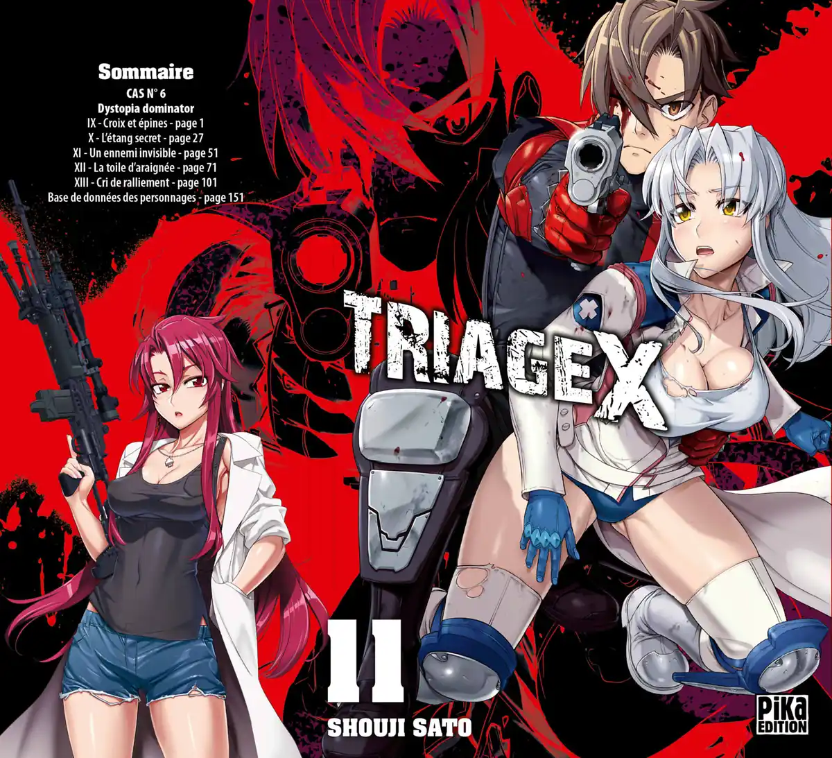 Triage X Volume 11 page 1