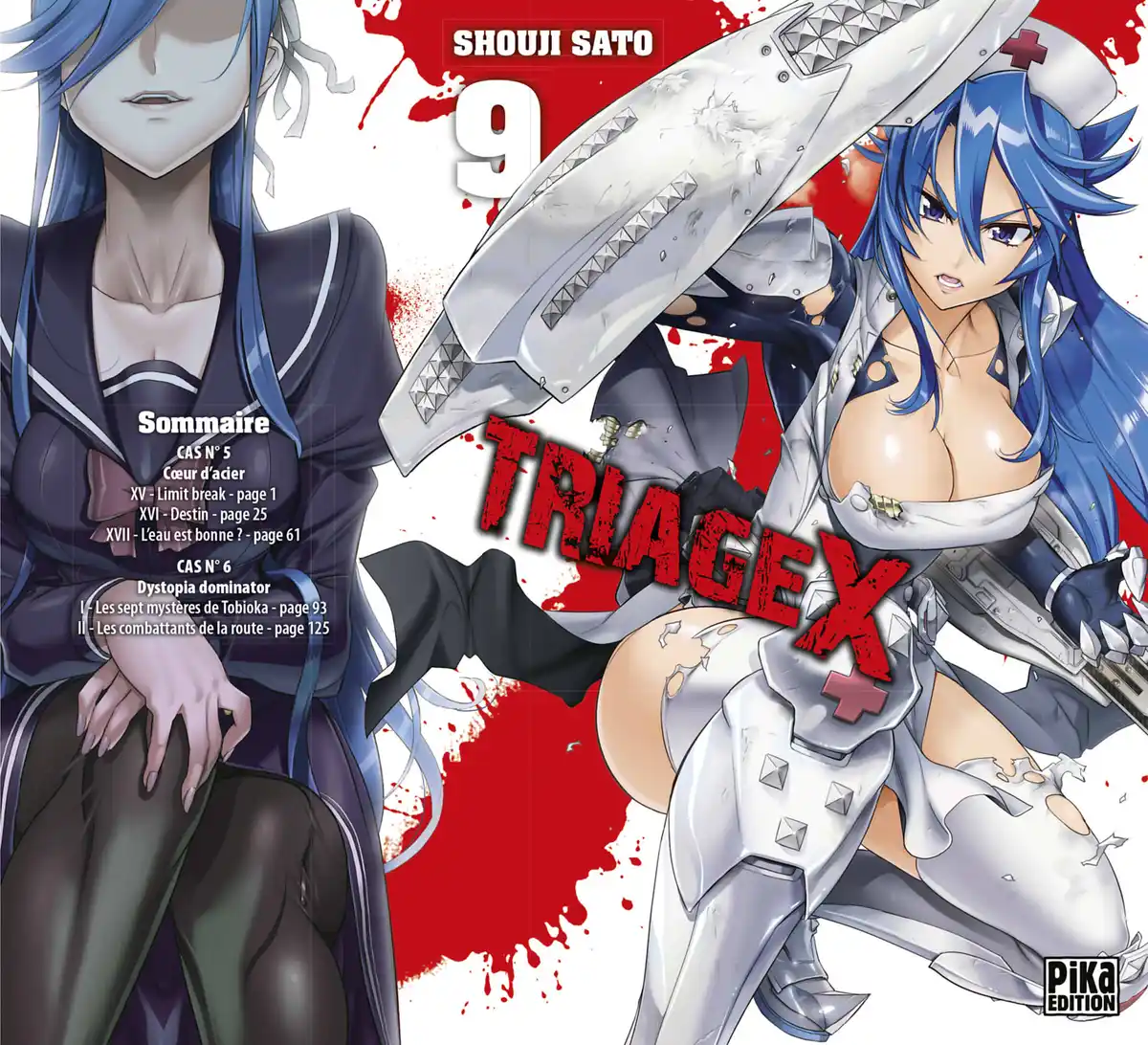 Triage X Volume 9 page 1