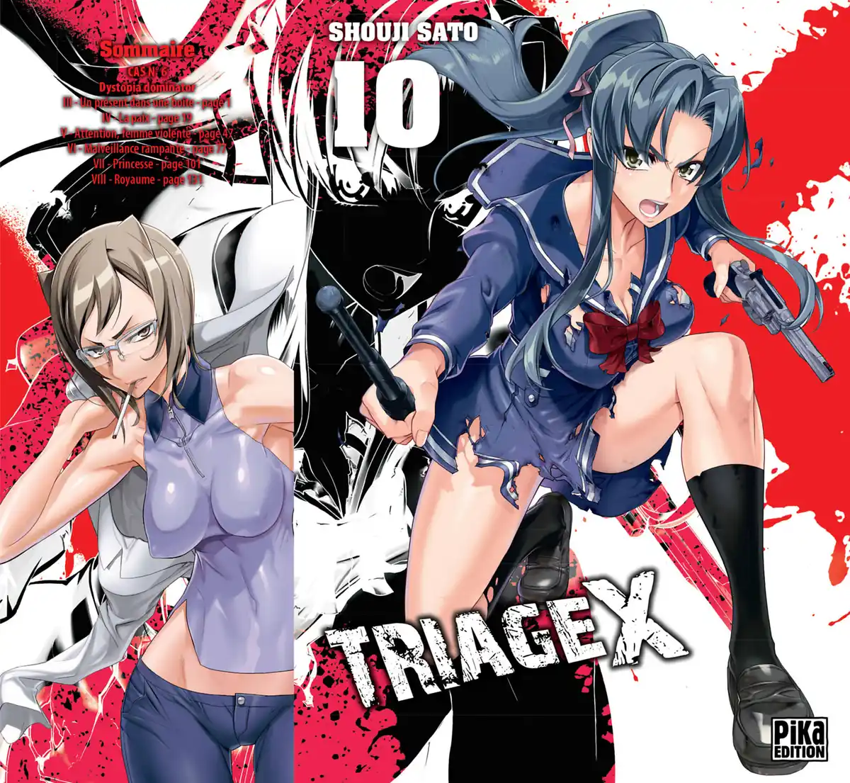 Triage X Volume 10 page 1