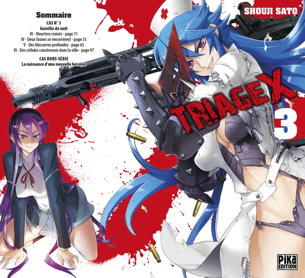 Triage X Volume 3 page 1