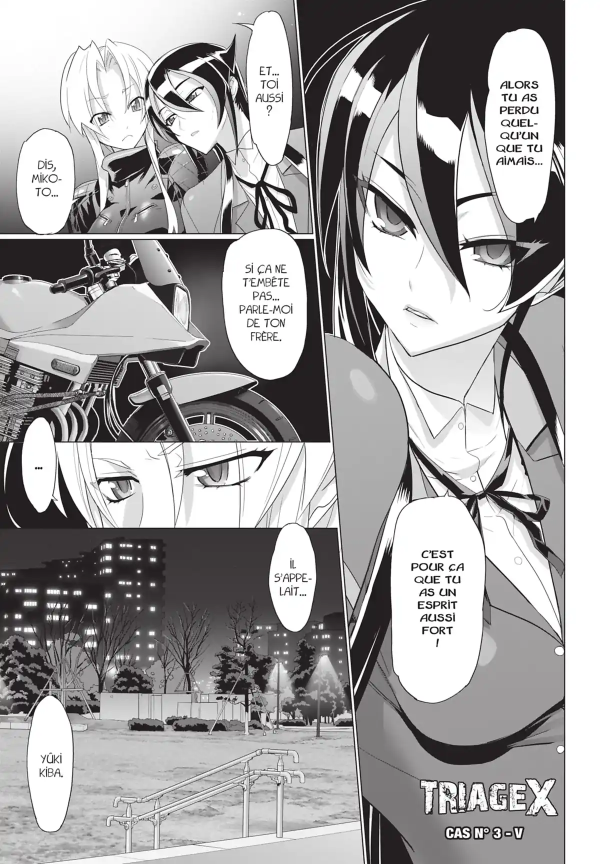 Triage X Volume 3 page 63