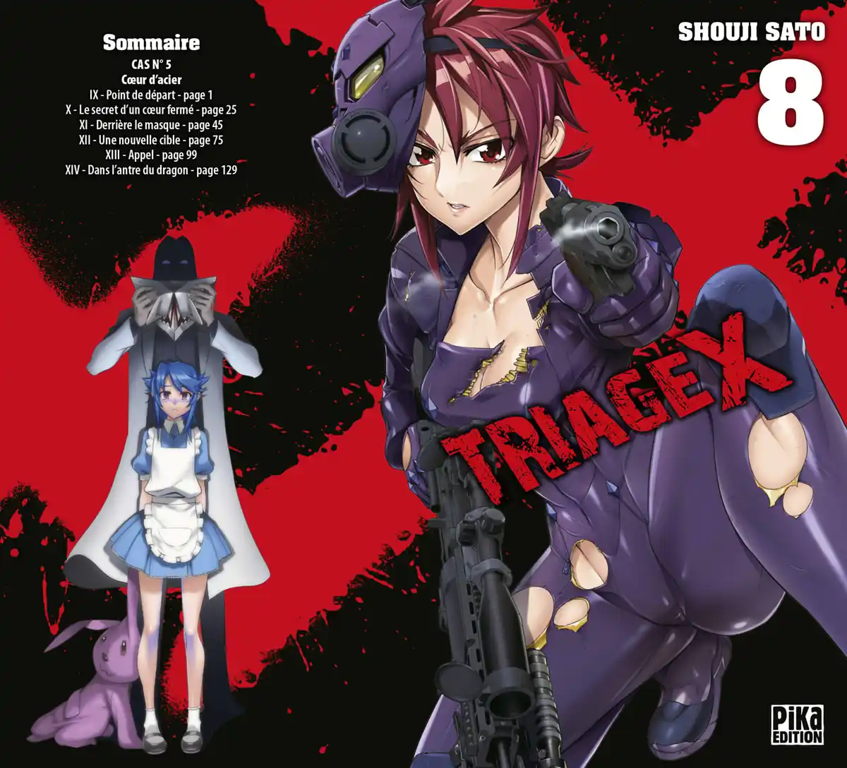 Triage X Volume 8 page 1