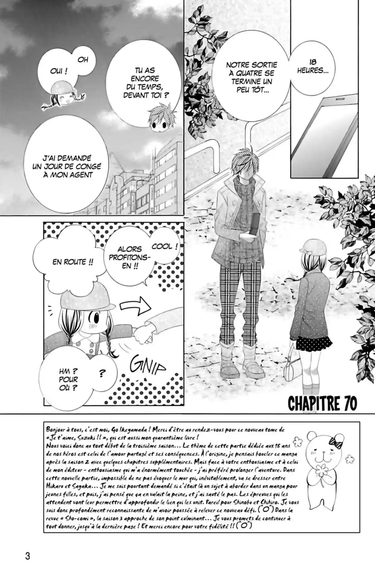 Je t’aime Suzuki !! Volume 15 page 4