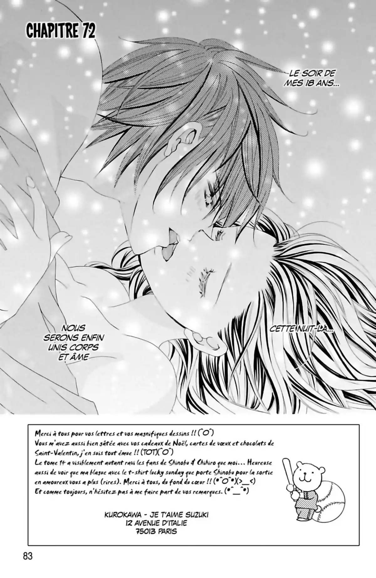 Je t’aime Suzuki !! Volume 15 page 84