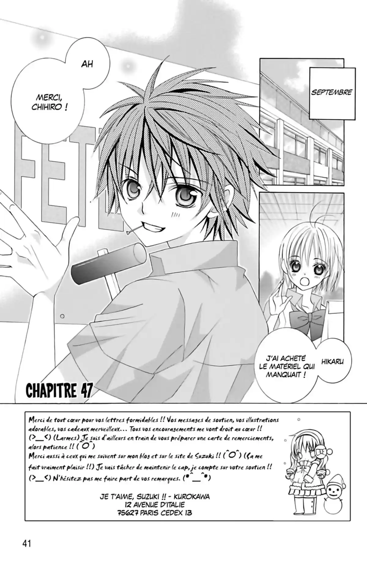 Je t’aime Suzuki !! Volume 10 page 39