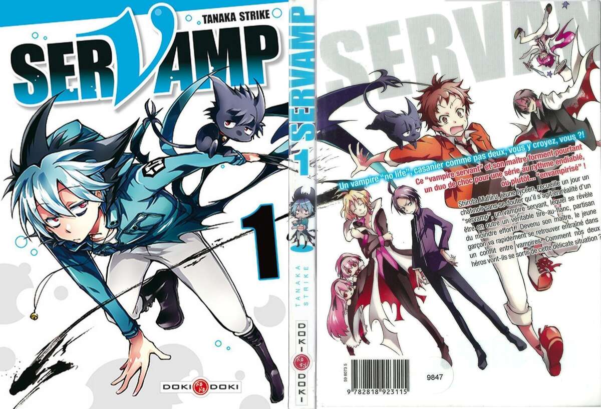 Servamp Volume 1 page 1