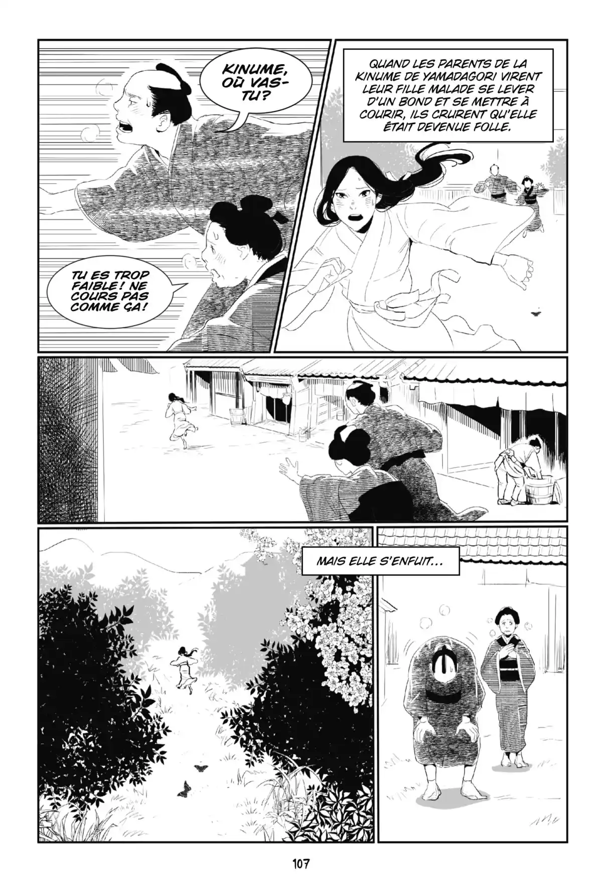 Yokai Manga – Histoires de fantômes japonais Volume 1 page 107