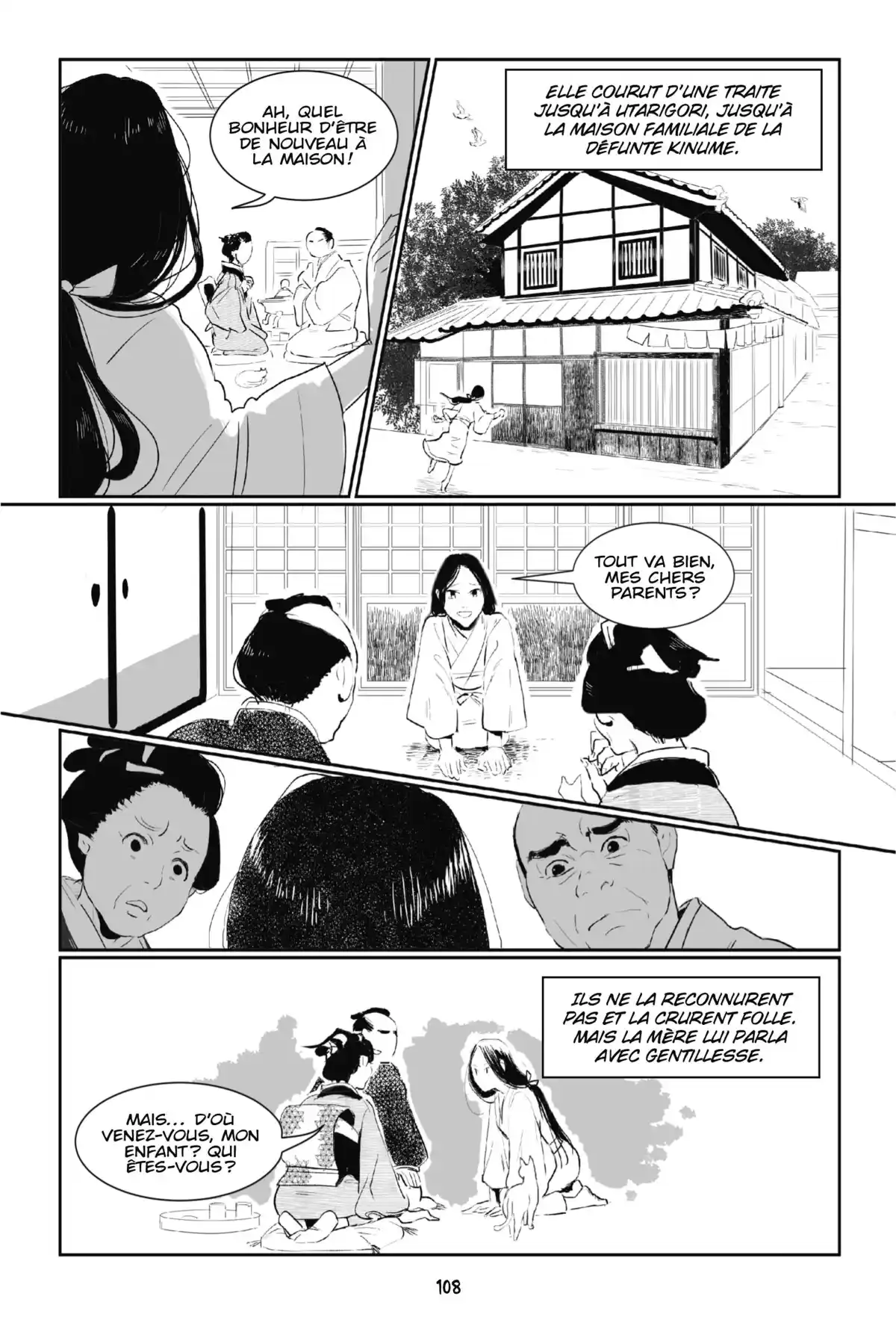 Yokai Manga – Histoires de fantômes japonais Volume 1 page 108