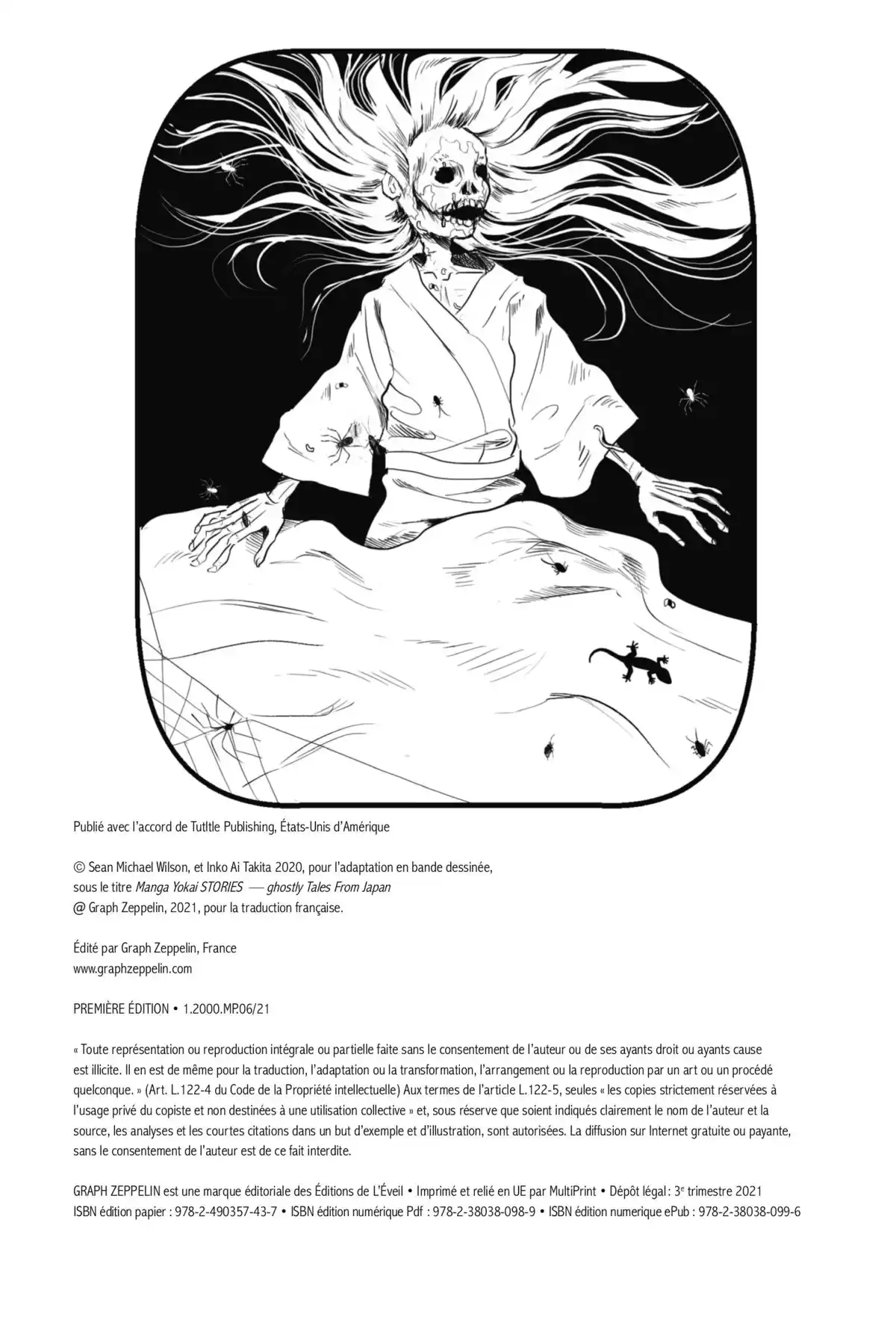 Yokai Manga – Histoires de fantômes japonais Volume 1 page 2