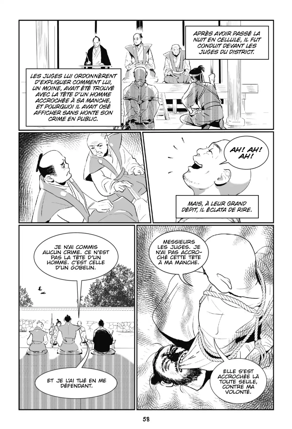 Yokai Manga – Histoires de fantômes japonais Volume 1 page 58