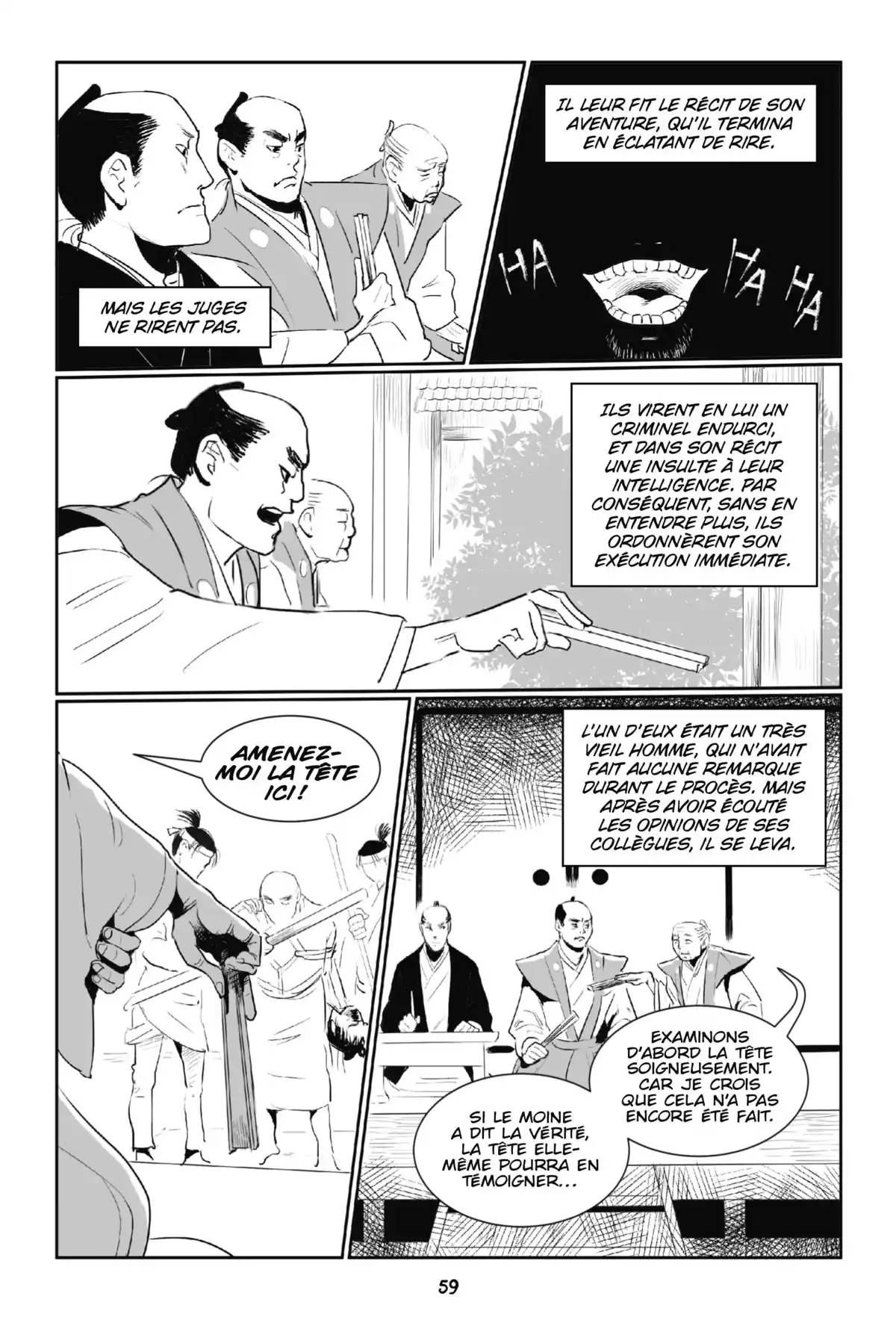 Yokai Manga – Histoires de fantômes japonais Volume 1 page 59