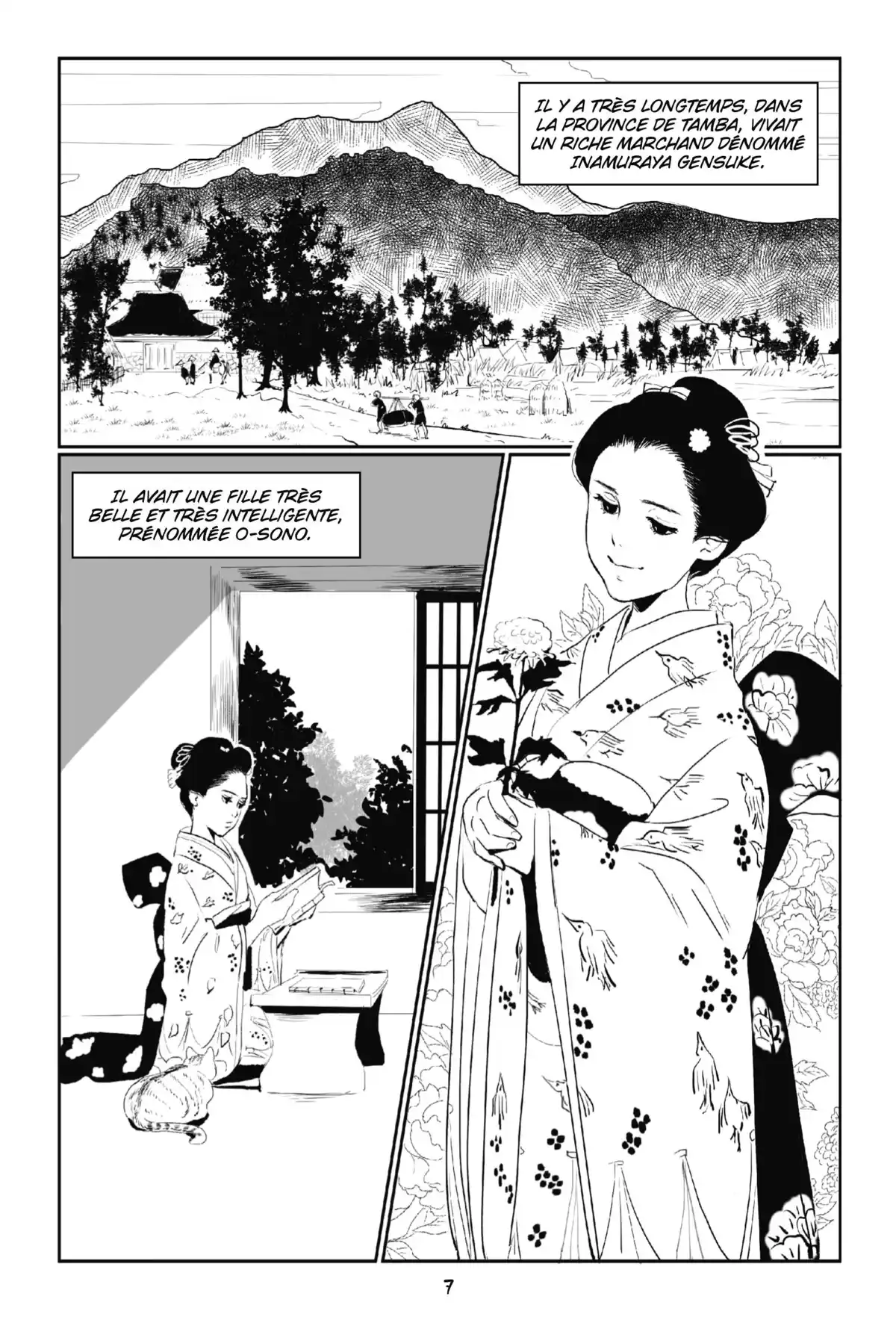 Yokai Manga – Histoires de fantômes japonais Volume 1 page 7