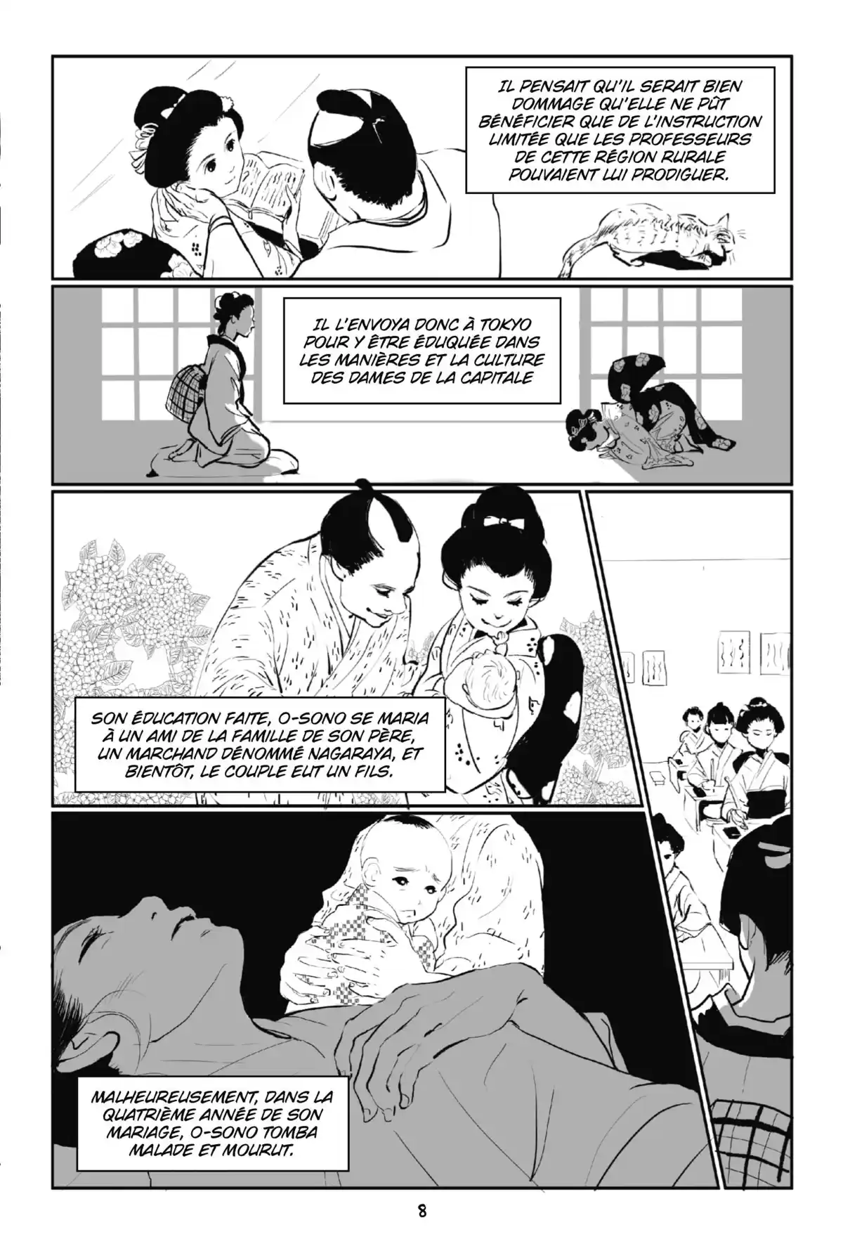 Yokai Manga – Histoires de fantômes japonais Volume 1 page 8