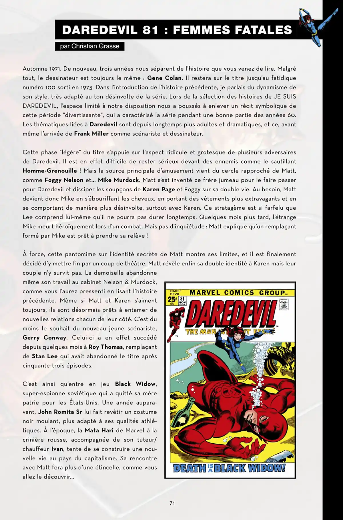 Je suis Daredevil Volume 1 page 70