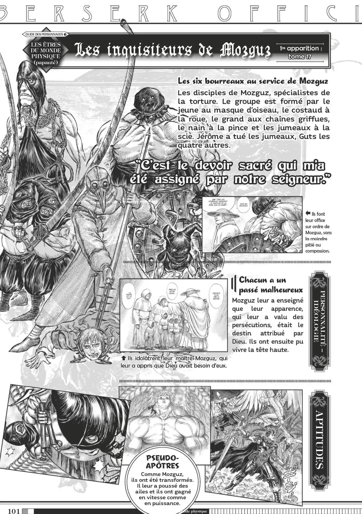 Berserk Official Guide Book Guidebook page 102