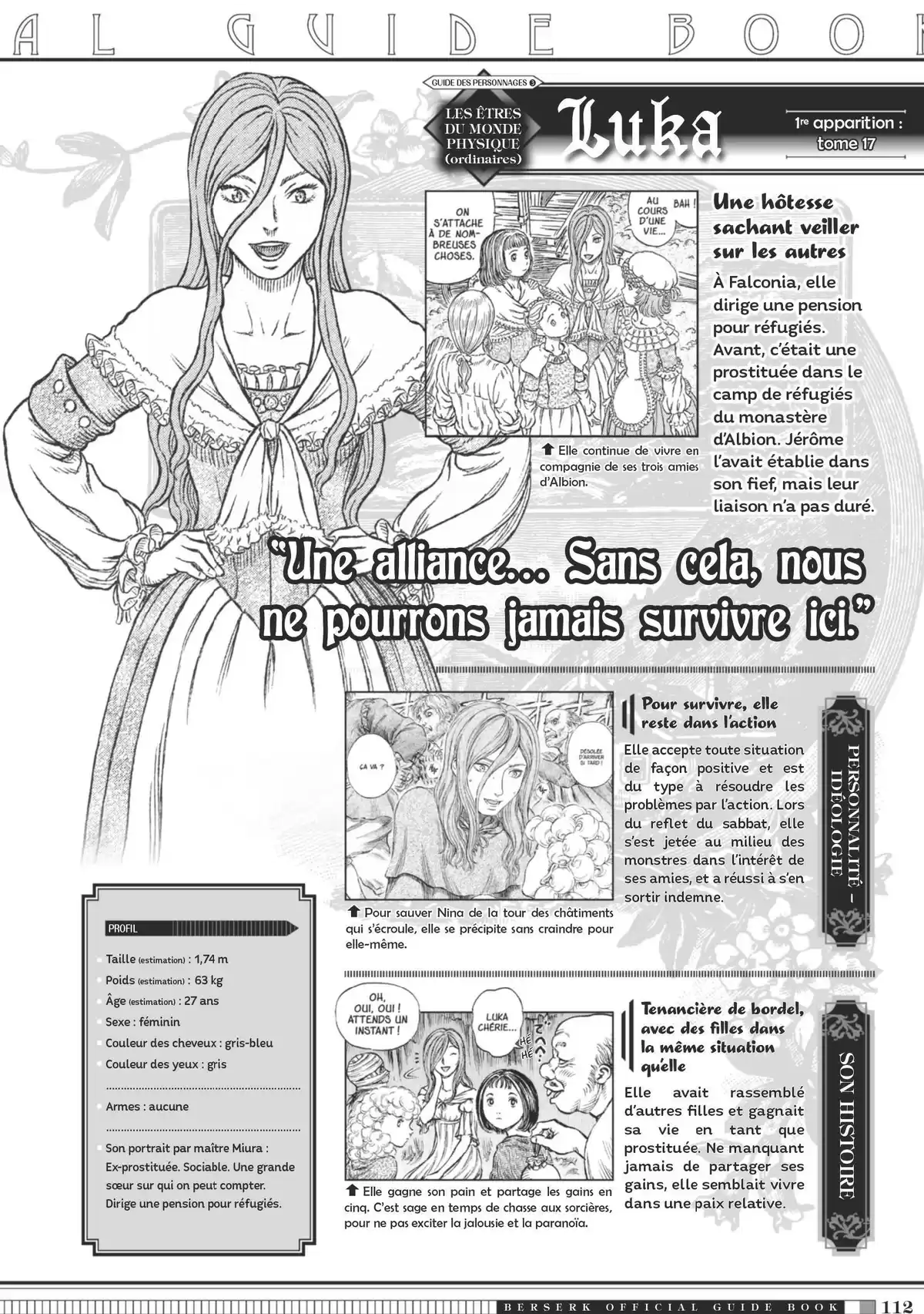 Berserk Official Guide Book Guidebook page 113