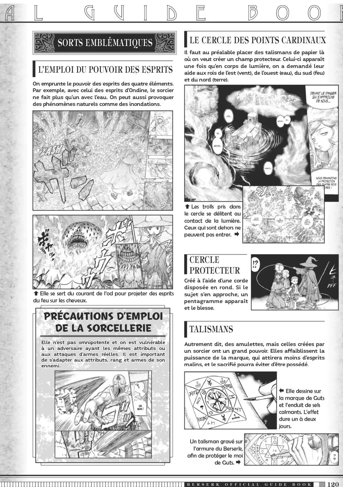 Berserk Official Guide Book Guidebook page 121