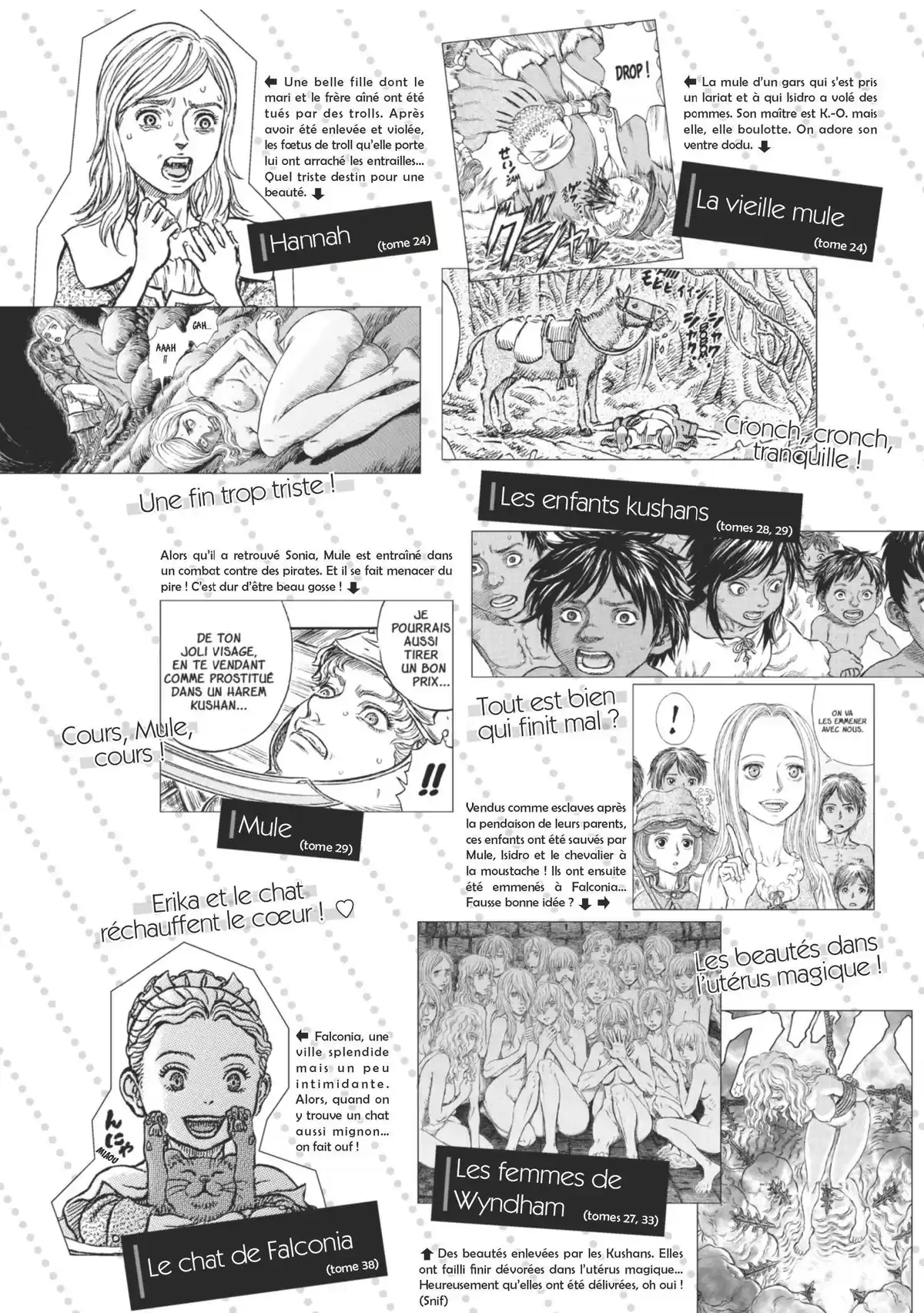 Berserk Official Guide Book Guidebook page 125