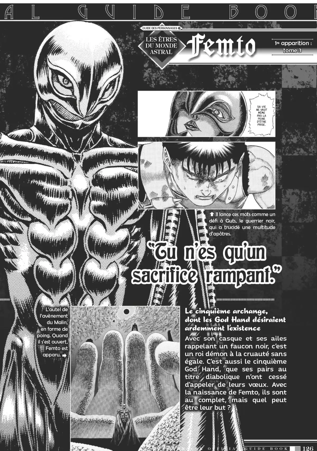 Berserk Official Guide Book Guidebook page 127