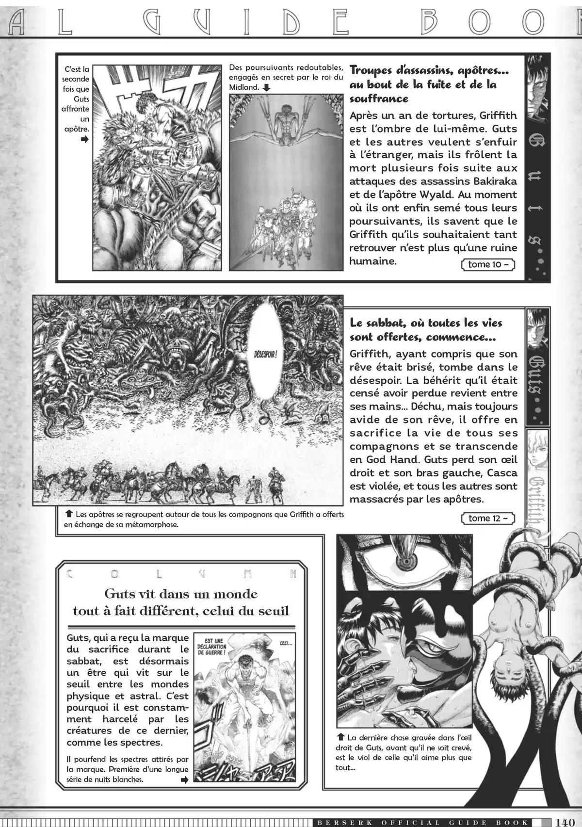 Berserk Official Guide Book Guidebook page 141