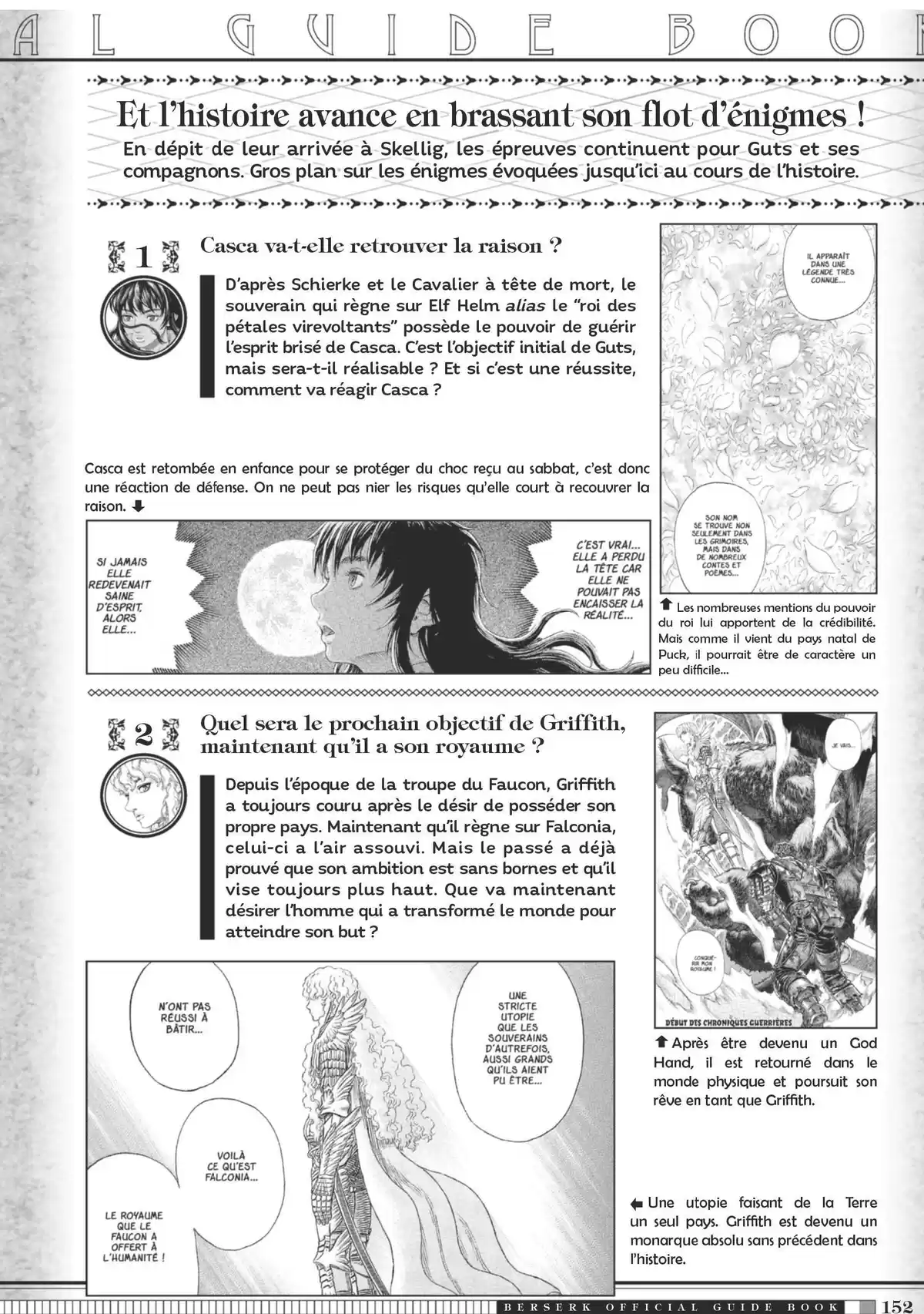 Berserk Official Guide Book Guidebook page 153