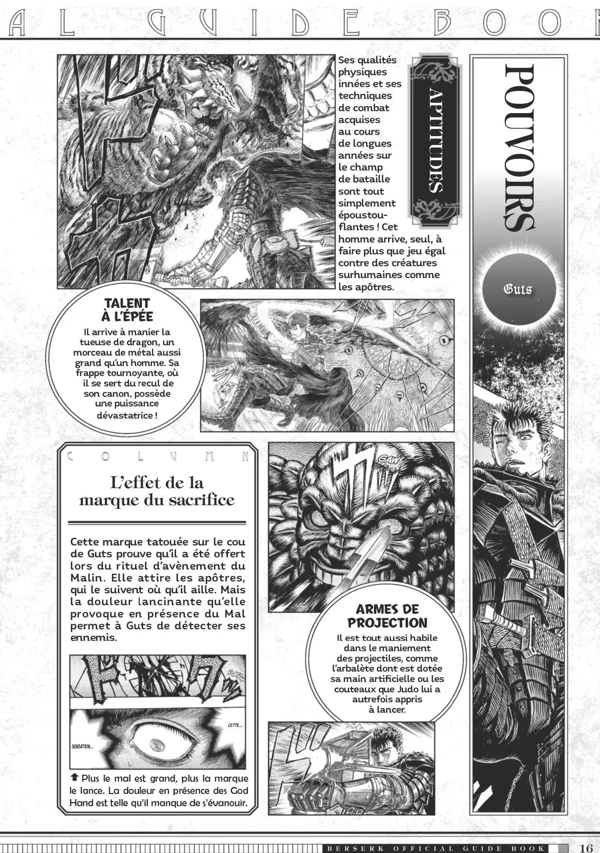 Berserk Official Guide Book Guidebook page 17