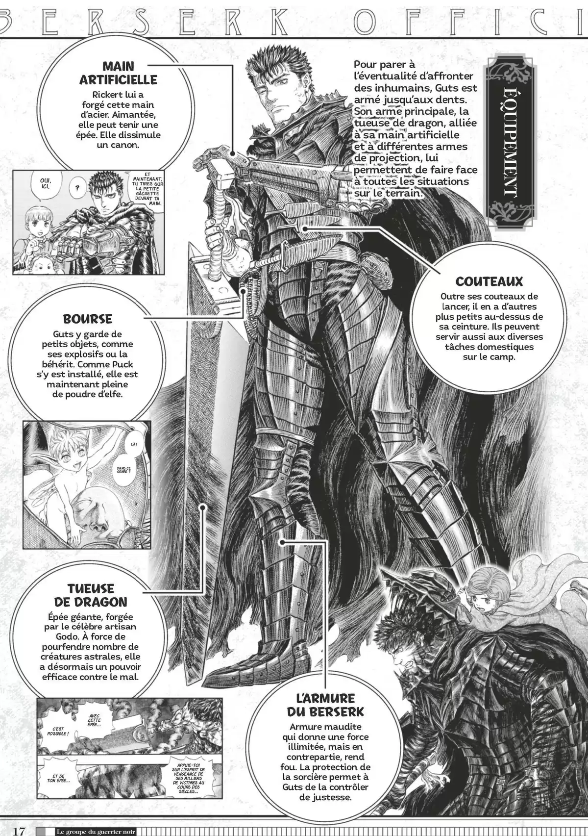 Berserk Official Guide Book Guidebook page 18