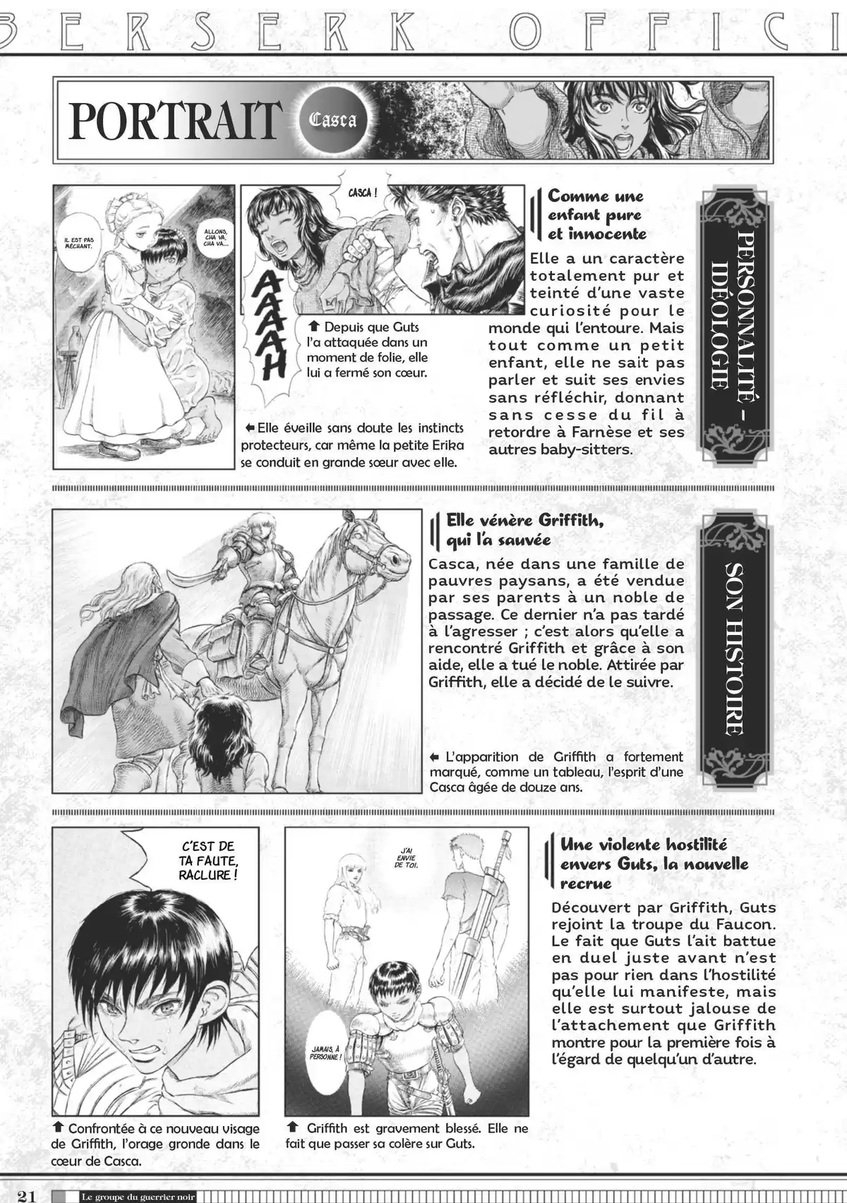 Berserk Official Guide Book Guidebook page 22