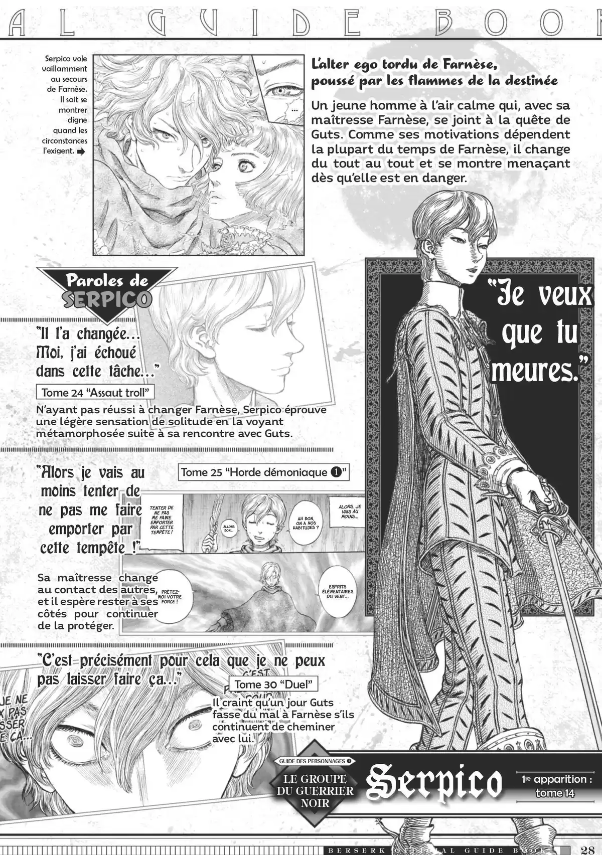 Berserk Official Guide Book Guidebook page 29