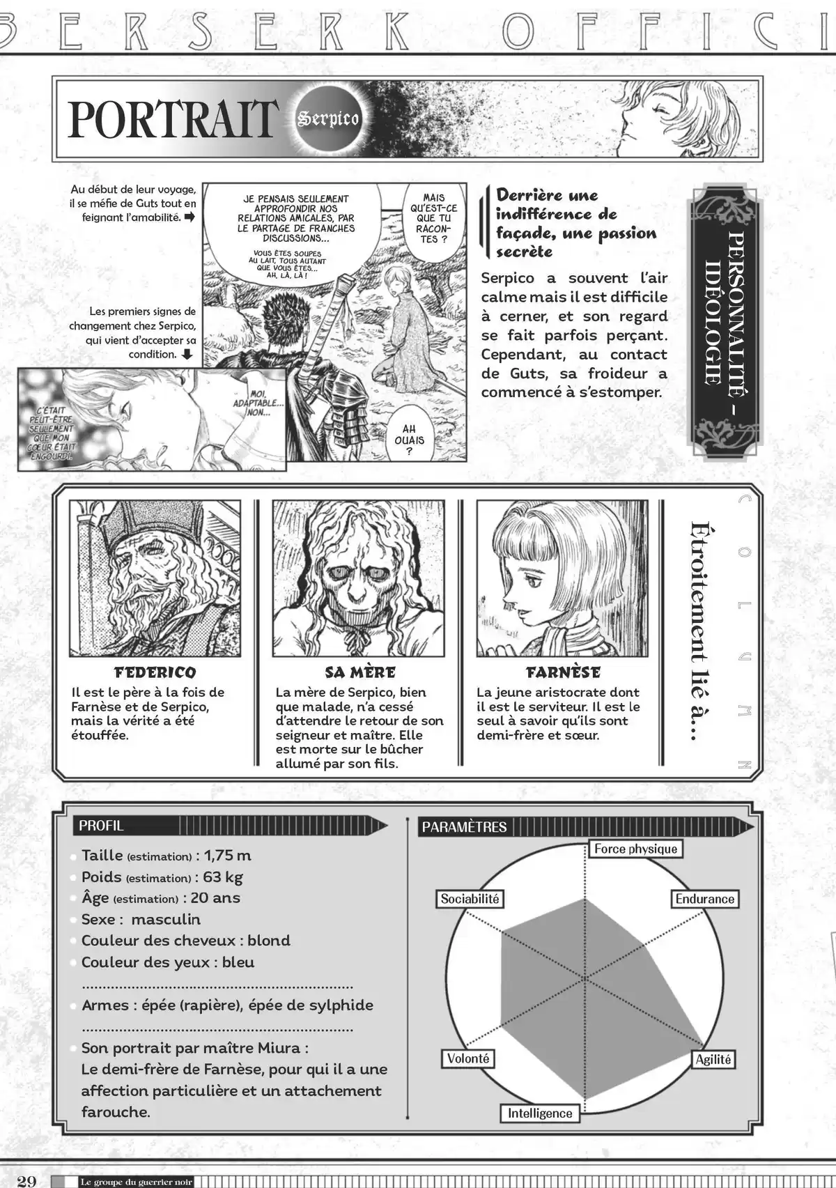 Berserk Official Guide Book Guidebook page 30