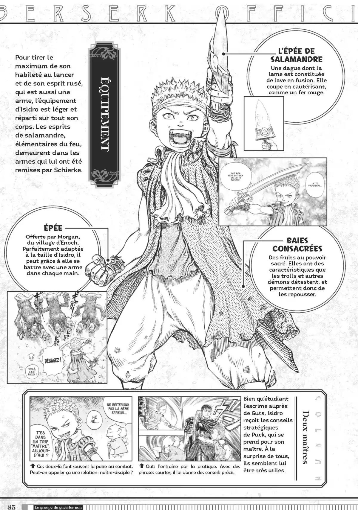 Berserk Official Guide Book Guidebook page 36