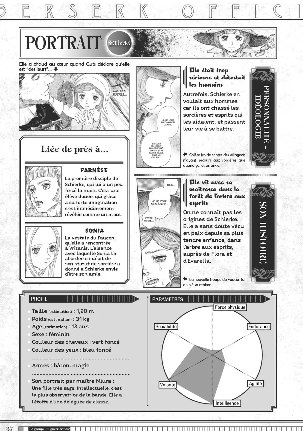Berserk Official Guide Book Guidebook page 38