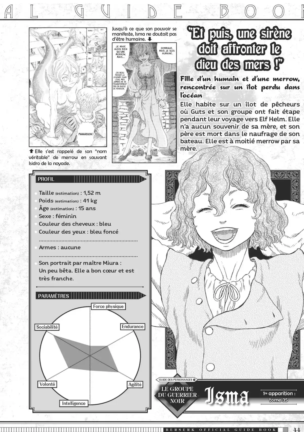 Berserk Official Guide Book Guidebook page 45