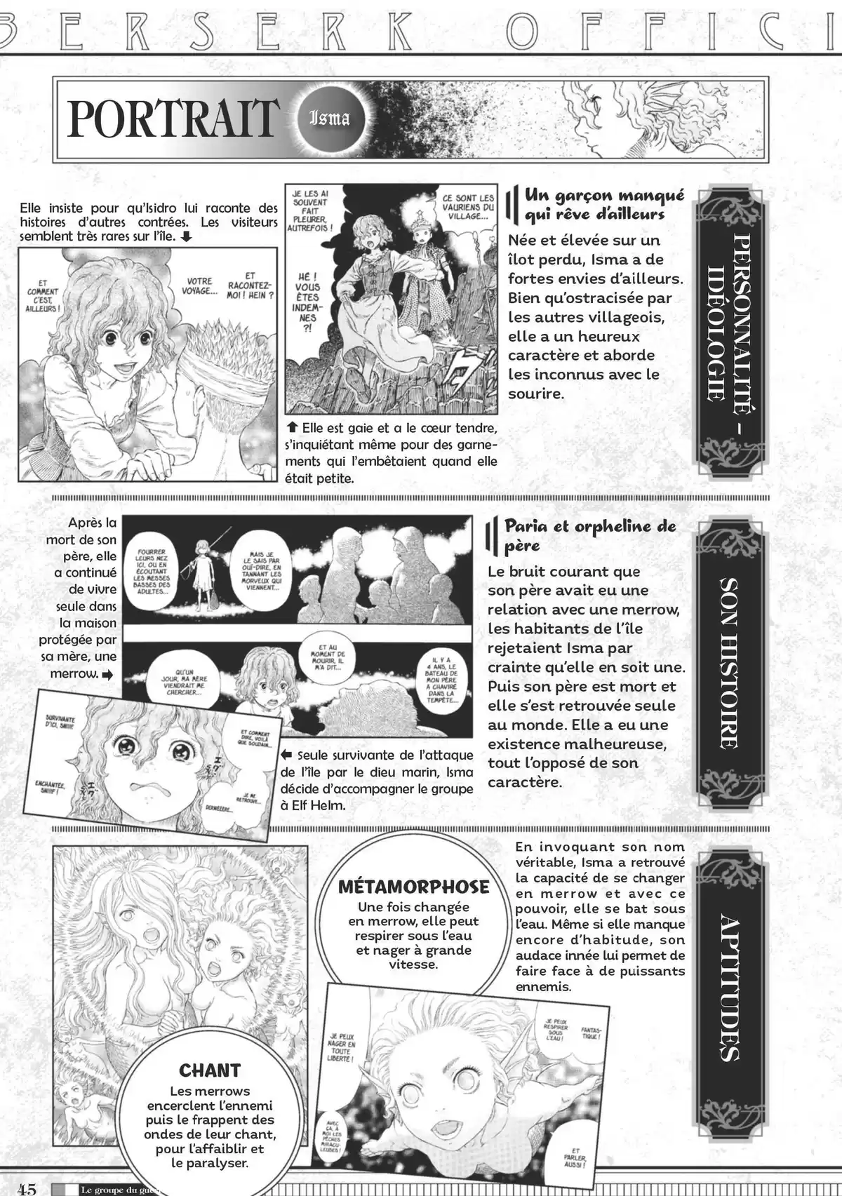 Berserk Official Guide Book Guidebook page 46