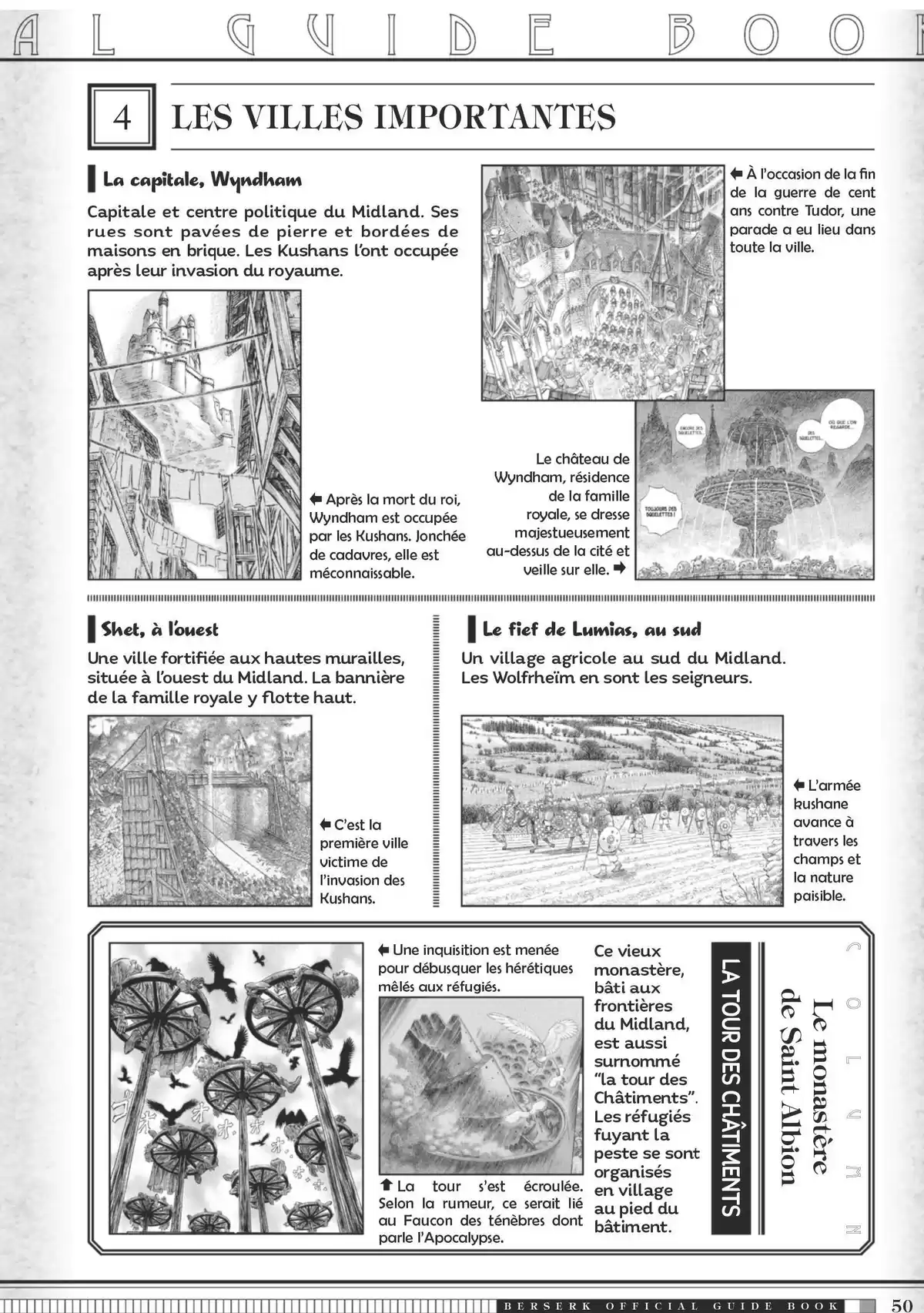 Berserk Official Guide Book Guidebook page 51