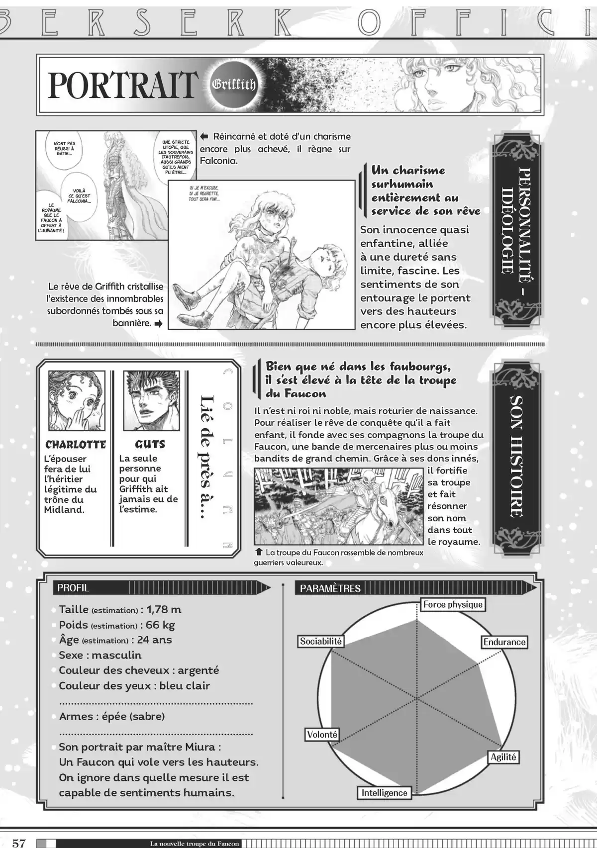 Berserk Official Guide Book Guidebook page 58