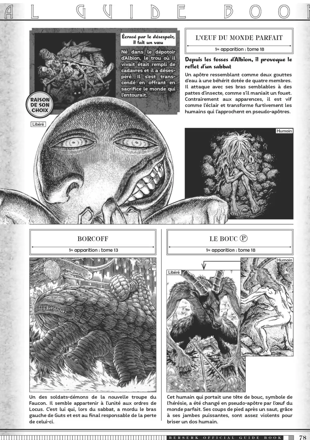 Berserk Official Guide Book Guidebook page 79