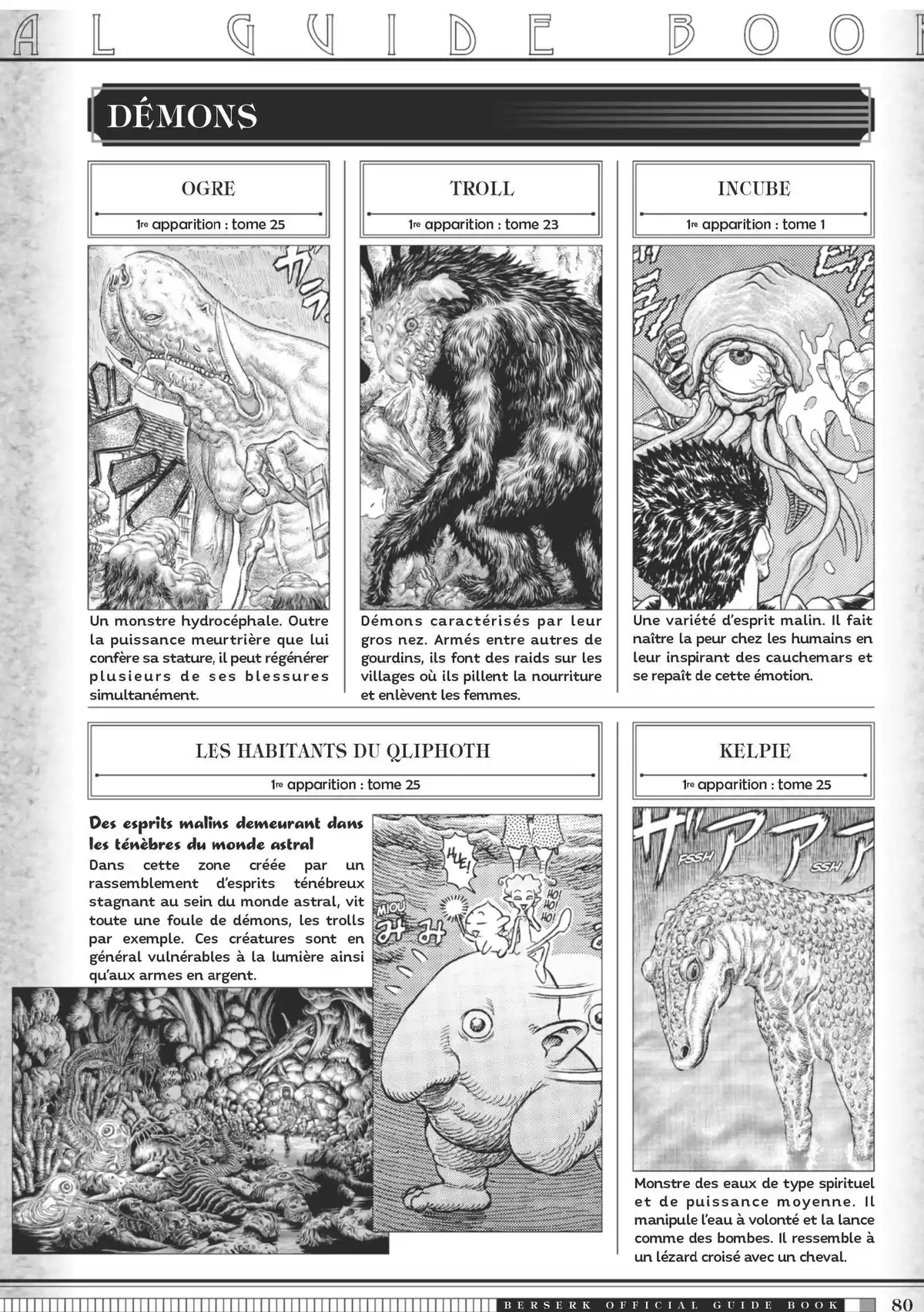 Berserk Official Guide Book Guidebook page 81