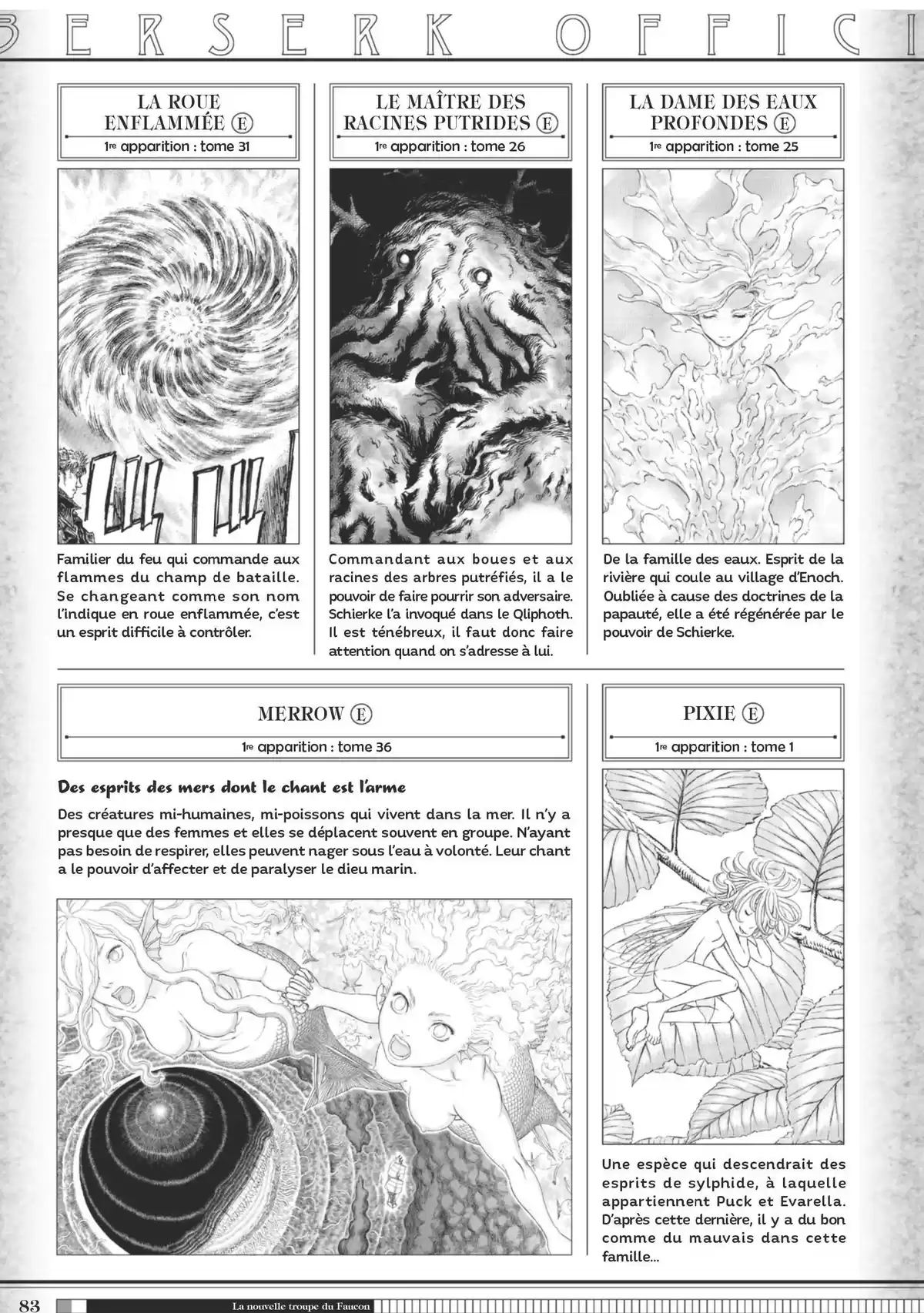 Berserk Official Guide Book Guidebook page 84