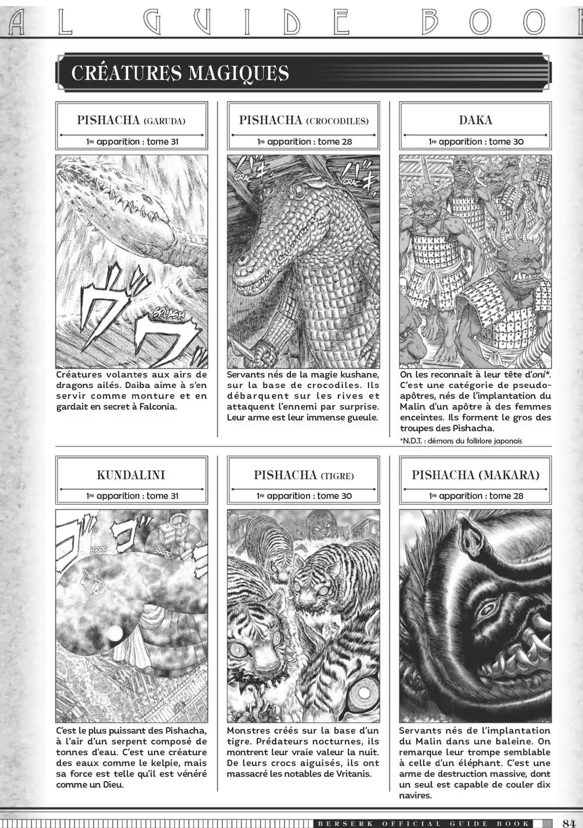 Berserk Official Guide Book Guidebook page 85