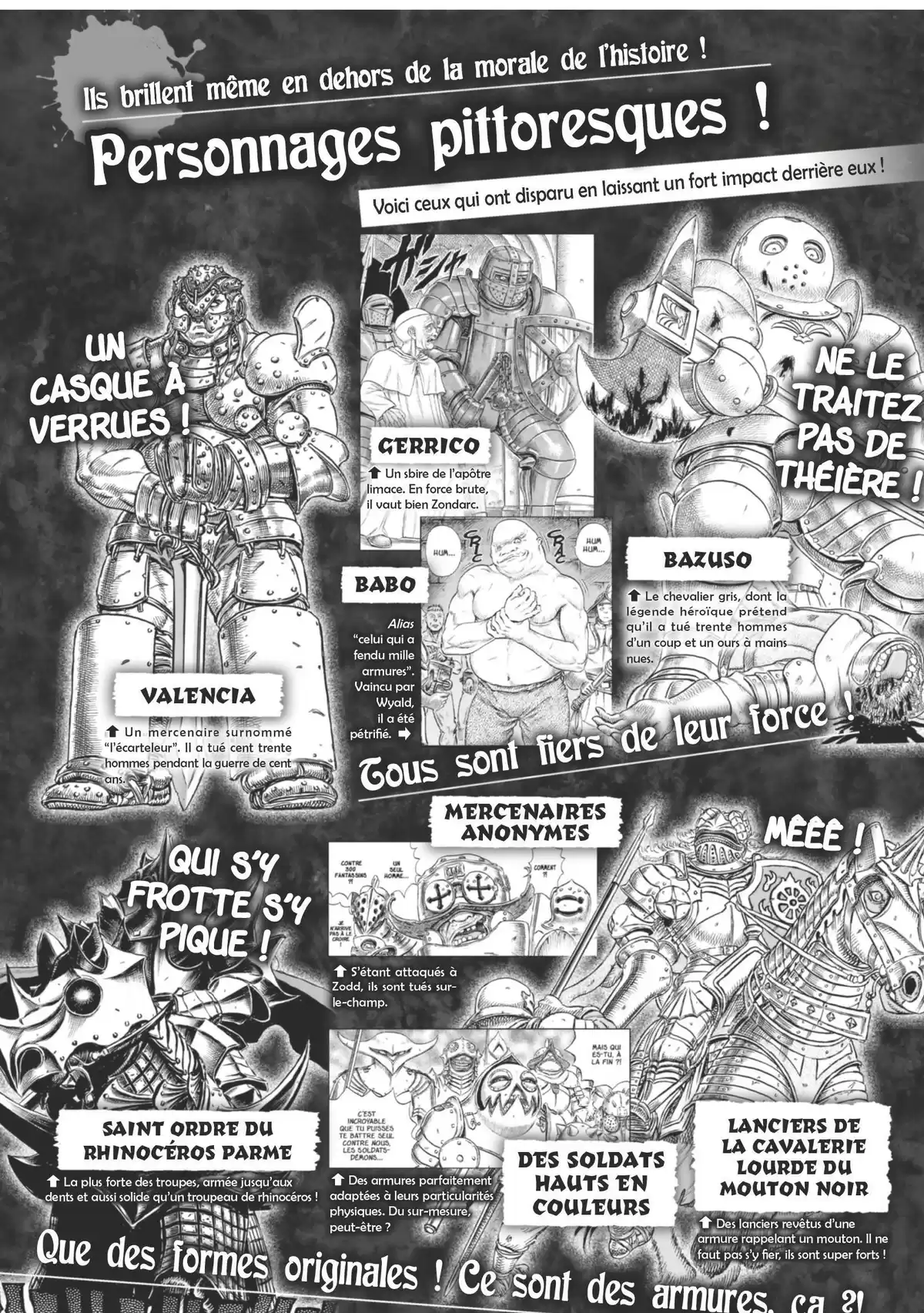 Berserk Official Guide Book Guidebook page 87