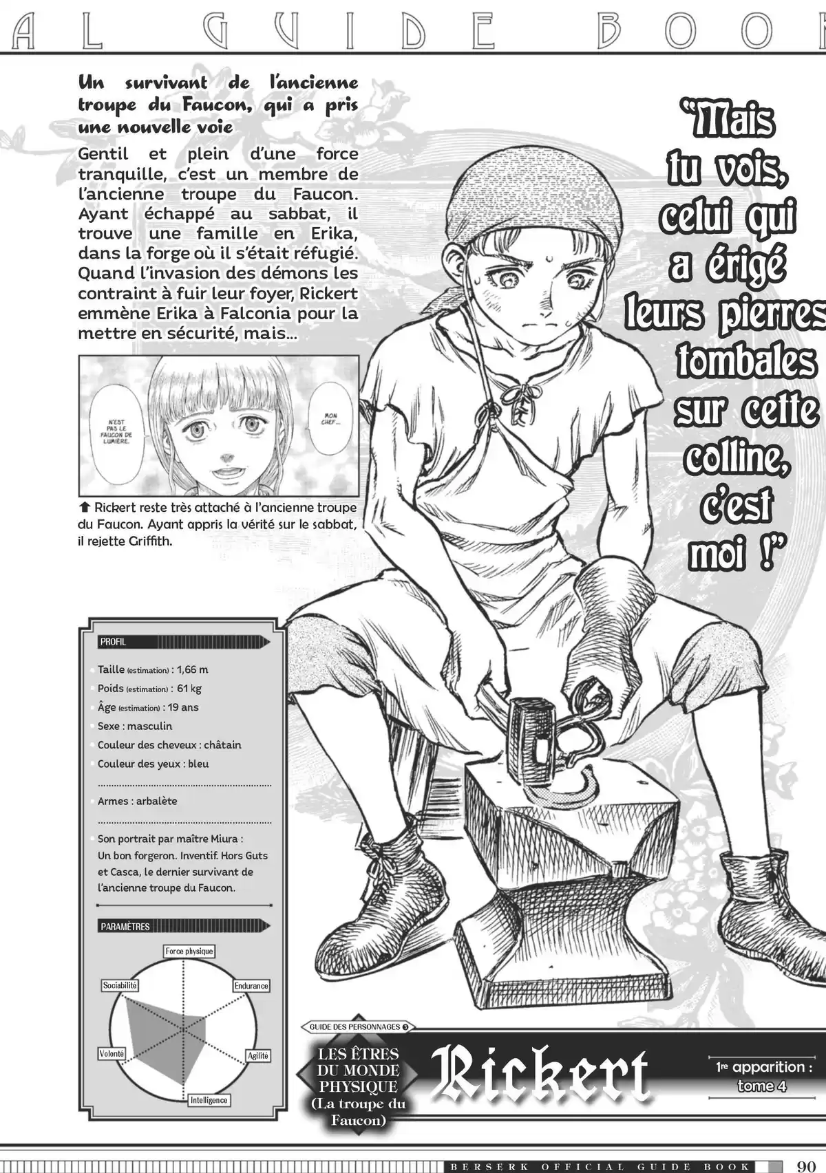 Berserk Official Guide Book Guidebook page 91