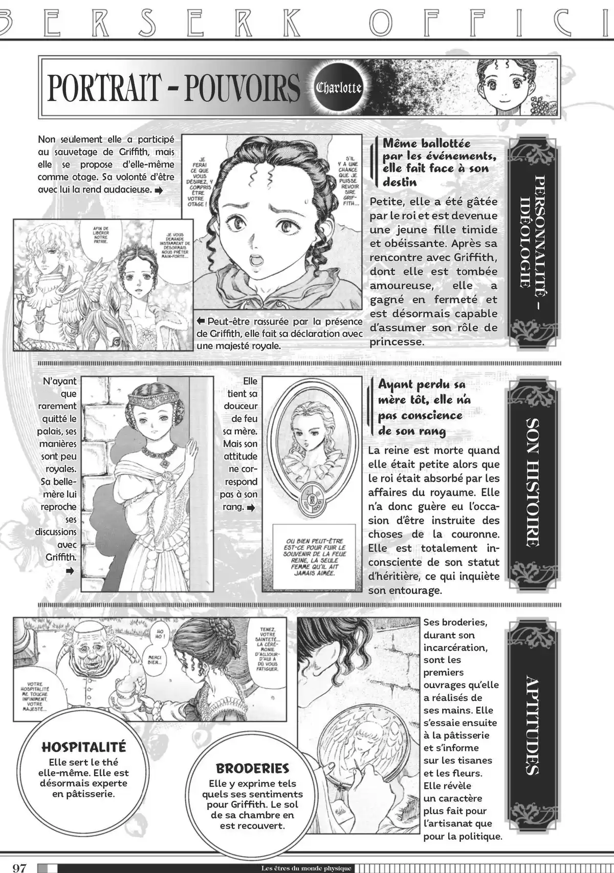 Berserk Official Guide Book Guidebook page 98