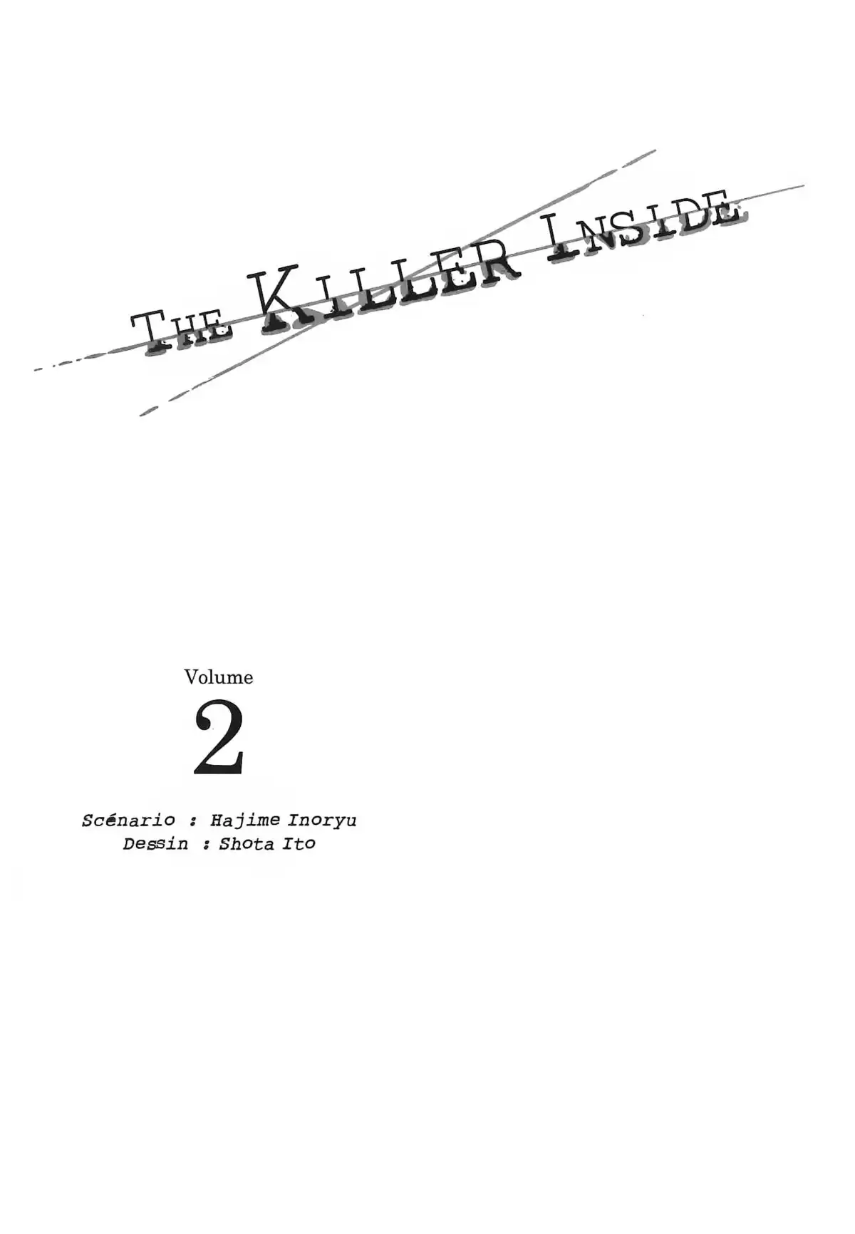 The Killer Inside Volume 2 page 2